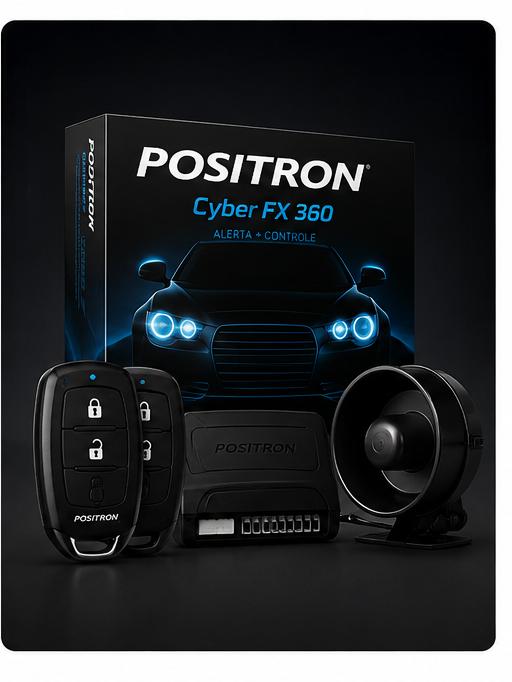 Alarme Pósitron para proteção automotiva
